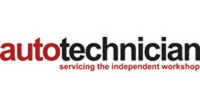 Autotechnician logo with white cut out