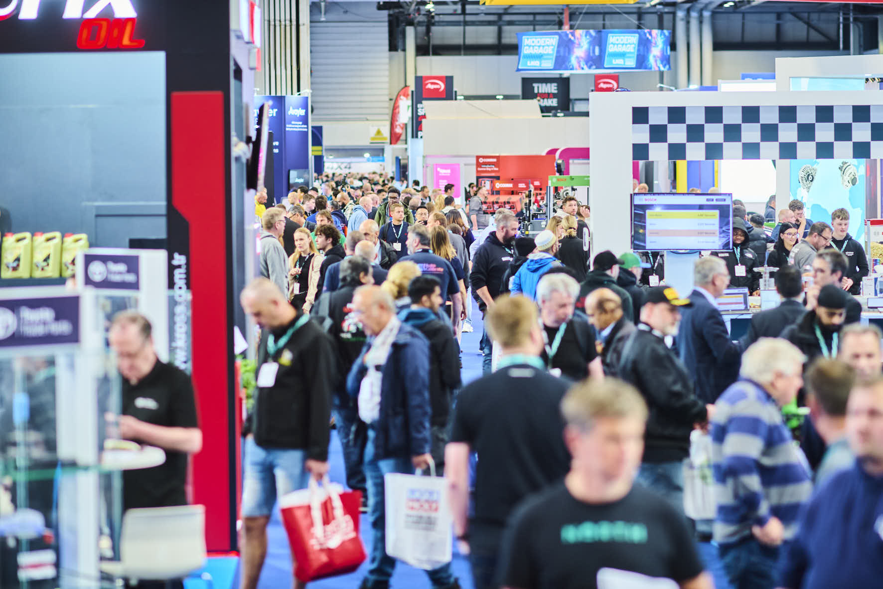 Weltkarte mit allen Automechanika Veranstaltungen